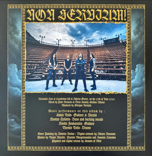 Rotting Christ : 35 Years Of Evil Existence - Live In Lycabettus (LP,Album,Limited Edition,Stereo)