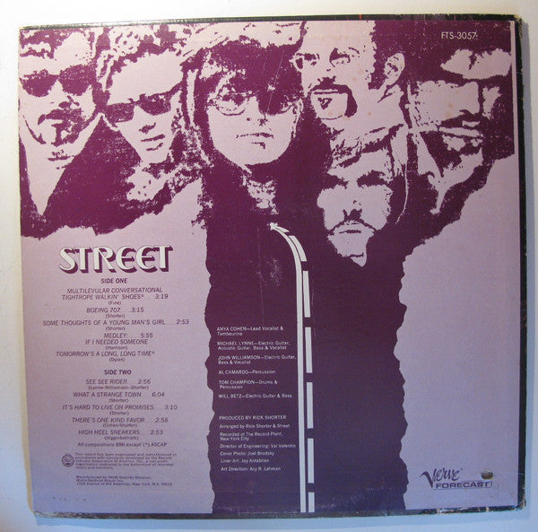 Anya's Street : Street (LP,Album,Stereo)