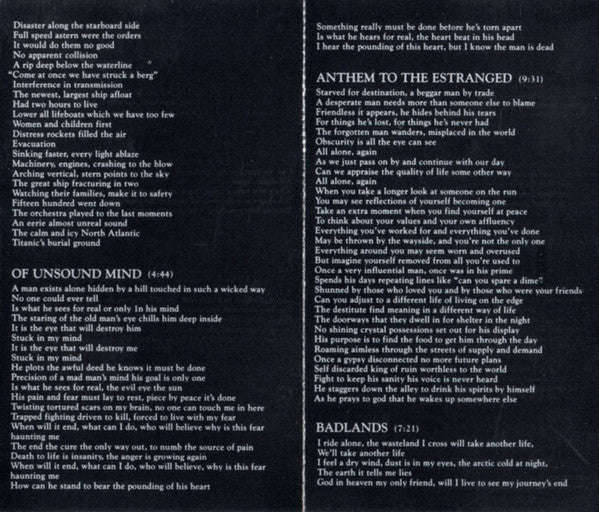 Metal Church : Blessing In Disguise (Album)