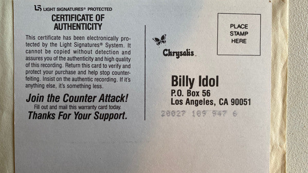 Billy Idol : Vital Idol (LP,Compilation,Reissue)