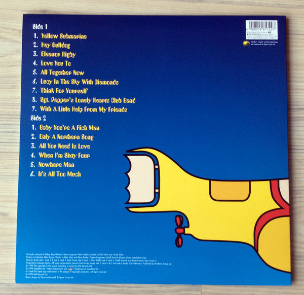 Beatles, The : Yellow Submarine Songtrack (LP,Compilation,Limited Edition,Reissue)