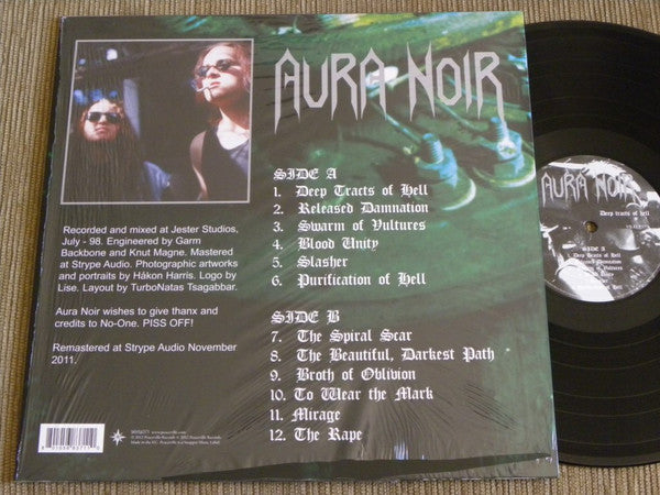 Aura Noir : Deep Tracts Of Hell (LP,Album,Limited Edition,Reissue,Remastered)