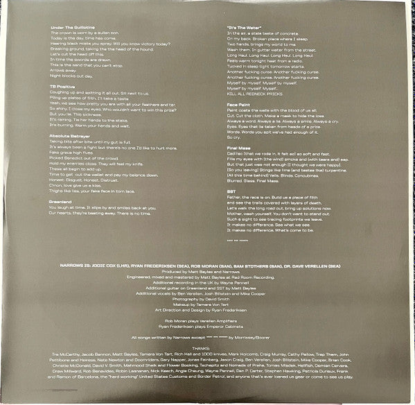 Narrows : Painted (LP,Limited Edition,Special Cut)