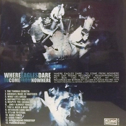 Where Eagles Dare : To Come From Nowhere (LP)