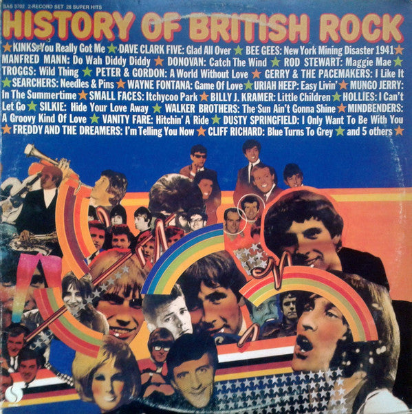 Various : History Of British Rock (LP,Compilation)