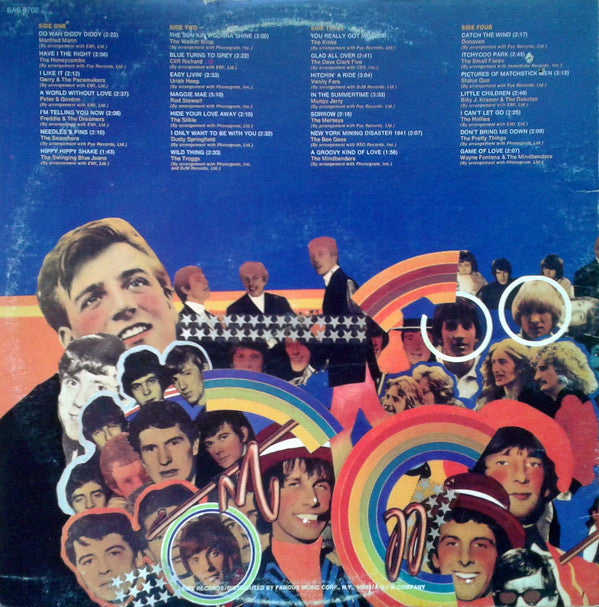 Various : History Of British Rock (LP,Compilation)