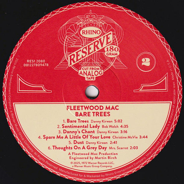 Fleetwood Mac : Bare Trees (LP,Album,Reissue,Stereo)