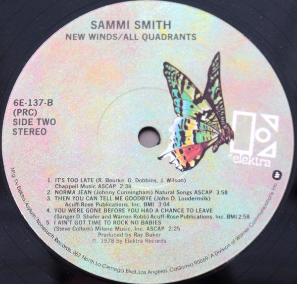 Sammi Smith : New Winds • All Quadrants (LP,Album)