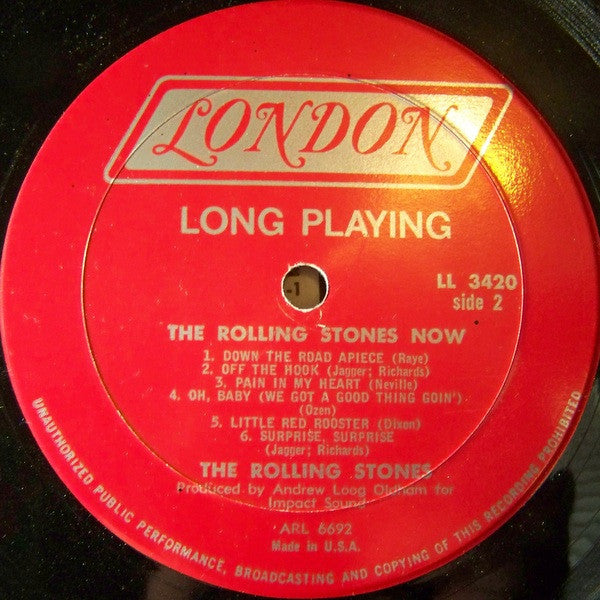 Rolling Stones, The : The Rolling Stones, Now! (LP,Album,Repress,Mono)