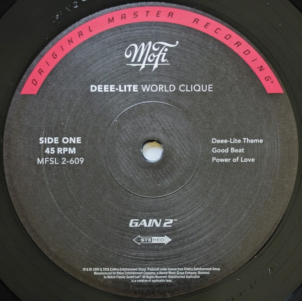 Deee-Lite : World Clique (LP,45 RPM,Album,Limited Edition,Numbered,Reissue,Remastered,Stereo)