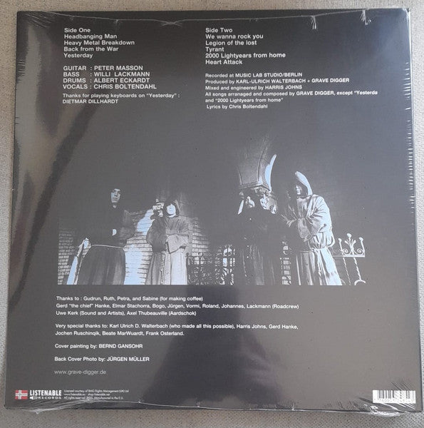 Grave Digger (2) : Heavy Metal Breakdown (LP,Reissue,Remastered)