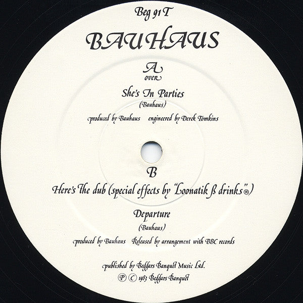 Bauhaus : She's In Parties (12",45 RPM,Single)