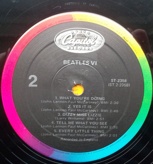 Beatles, The : Beatles VI (LP,Album,Reissue,Repress)