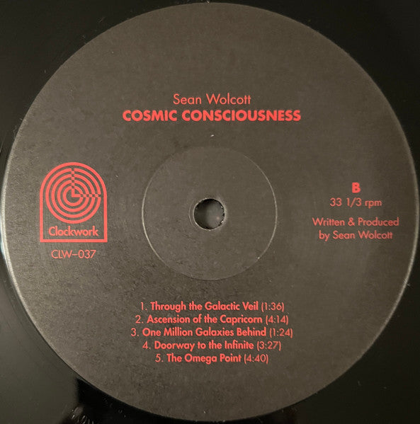 Sean Wolcott : Cosmic Consciousness (LP,Album,Stereo)
