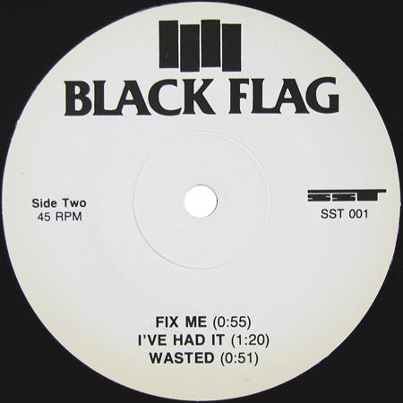 Black Flag : Nervous Breakdown (7",45 RPM,EP,Repress)