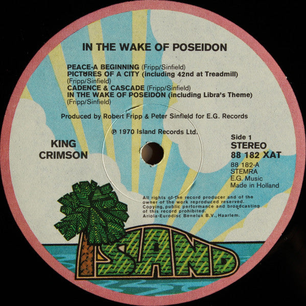 King Crimson : In The Wake Of Poseidon (LP,Album,Reissue,Stereo)