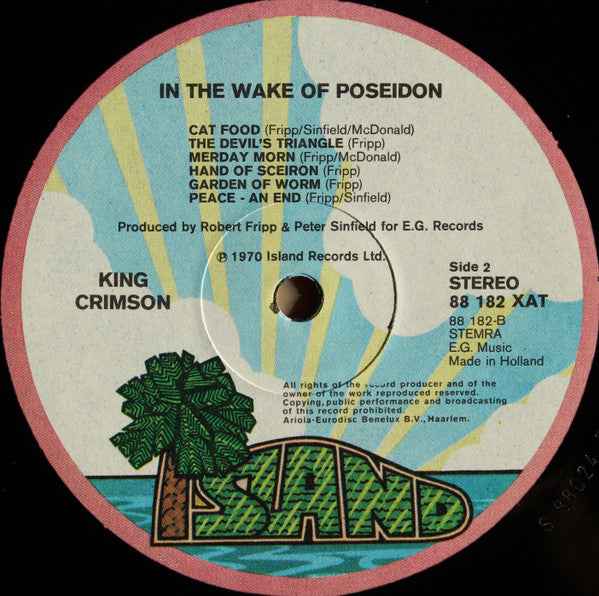 King Crimson : In The Wake Of Poseidon (LP,Album,Reissue,Stereo)
