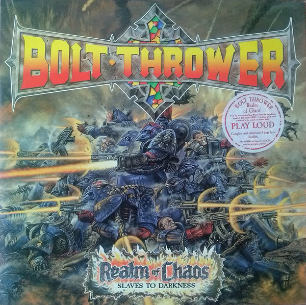 Bolt Thrower : Realm Of Chaos (Slaves To Darkness) (LP,Album)