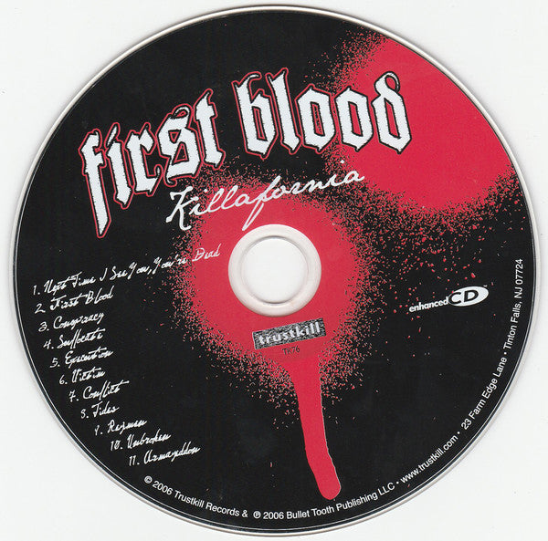First Blood : Killafornia (Album,Enhanced)