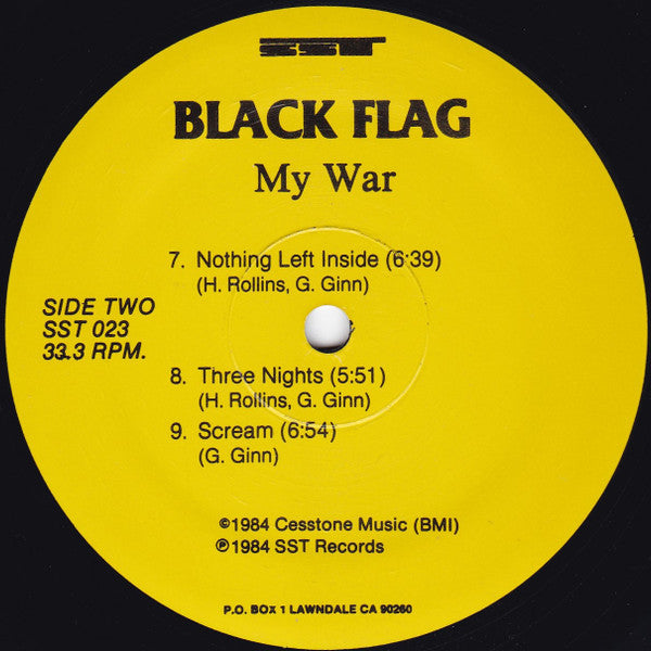Black Flag : My War (LP,Album,Reissue)