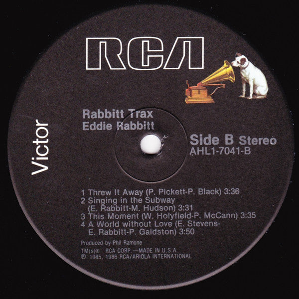 Eddie Rabbitt : Rabbitt Trax (LP,Album)