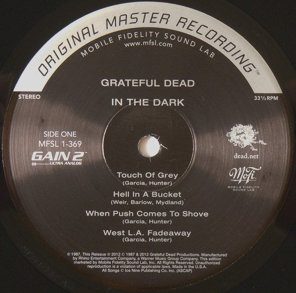 Grateful Dead, The : In The Dark (LP,Album,Limited Edition,Numbered,Reissue,Special Edition,Stereo)