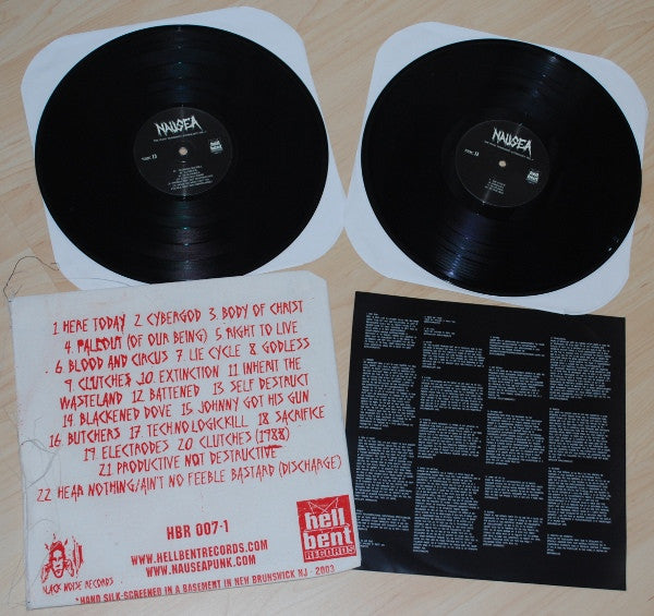 Nausea (2) : The Punk Terrorist Anthology Vol. 1 (LP,Compilation,Remastered,Limited Edition)