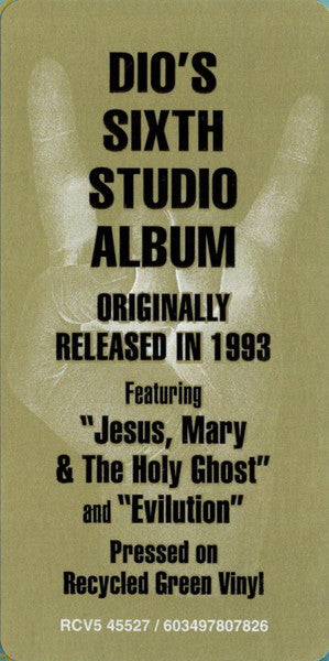 Dio (2) : Strange Highways (LP,Album,Reissue)