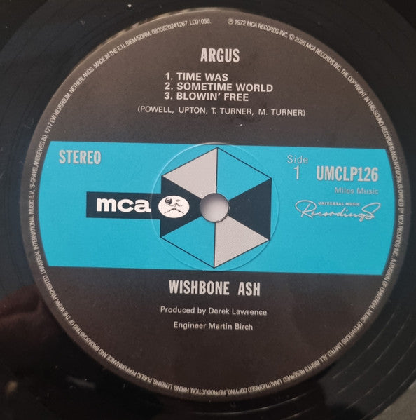 Wishbone Ash : Argus (LP,Album,Reissue,Stereo)