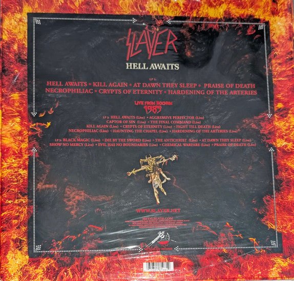 Slayer : Hell Awaits (Album,Compilation,Deluxe Edition,Limited Edition)