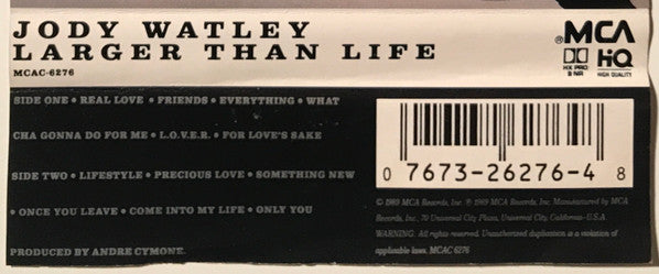 Jody Watley : Larger Than Life (Album)