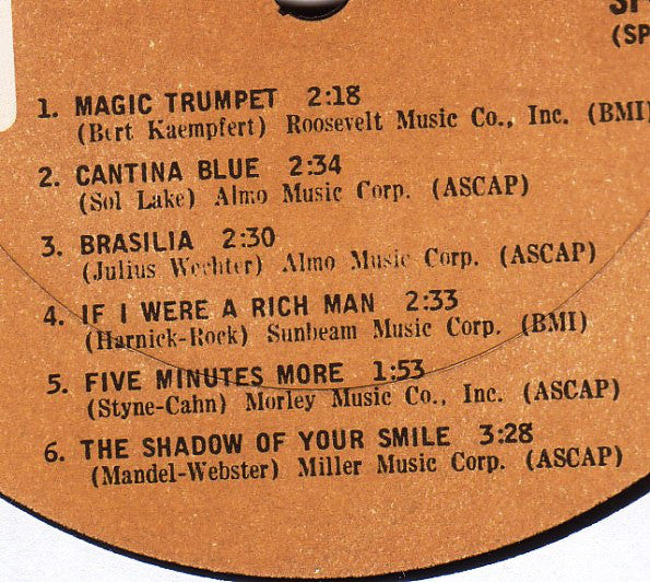 Herb Alpert & The Tijuana Brass : What Now My Love (LP,Album,Stereo)