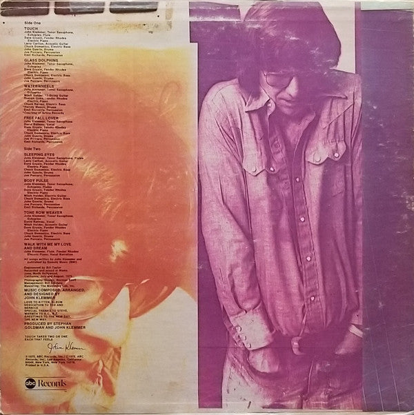 John Klemmer : Touch (LP,Album)