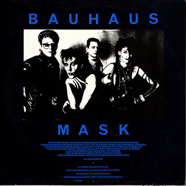 Bauhaus : Mask (LP,Album)