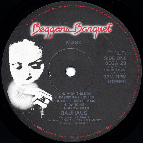 Bauhaus : Mask (LP,Album)