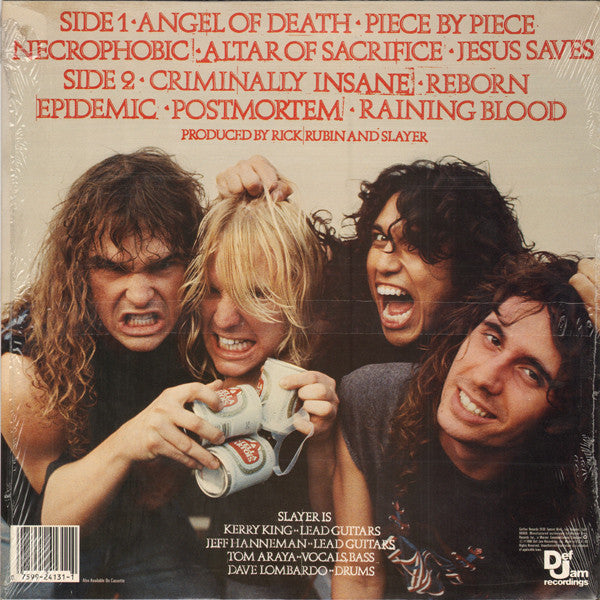 Slayer : Reign In Blood (LP,Album)