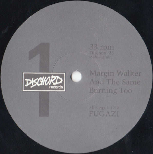 Fugazi : Margin Walker (12",33 ⅓ RPM,EP)