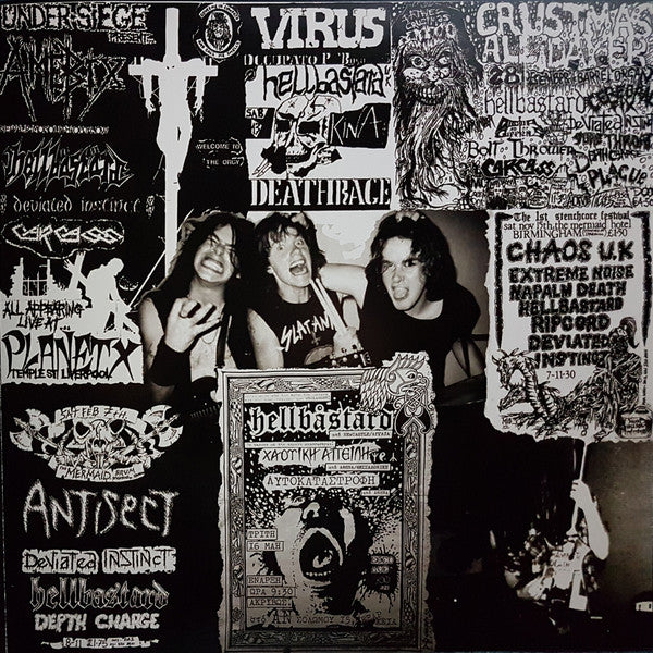 Hellbastard : Ripper Crust (LP,Limited Edition,Remastered,Reissue)