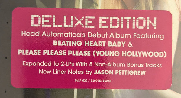 Head Automatica : Decadence (LP,Album,Deluxe Edition,Reissue)