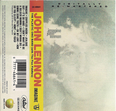 John Lennon : Plastic Ono Band, The With Flux Fiddlers, The : Imagine (Album,Reissue,Remastered)