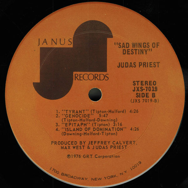 Judas Priest : Sad Wings Of Destiny (LP,Album)