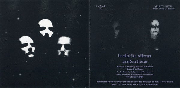Mayhem : De Mysteriis Dom Sathanas (Album)
