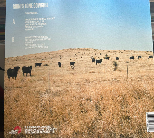Ok Cowgirl : Rhinestone Cowgirl (LP)