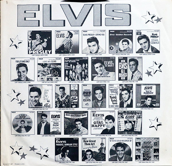 Elvis Presley : Our Memories Of Elvis (LP,Album)