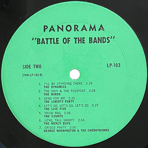 Various : Battle Of The Bands! (LP,Compilation)