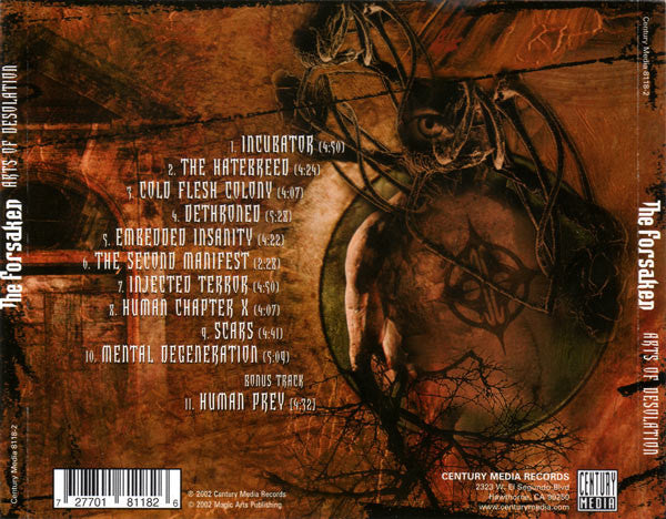 Forsaken, The : Arts Of Desolation (Album)