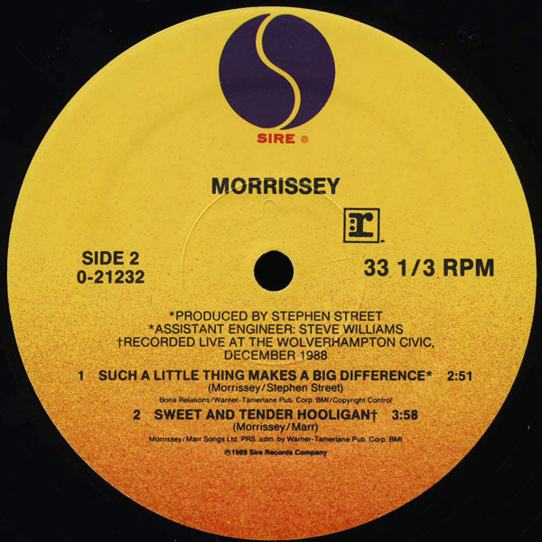 Morrissey : Interesting Drug (12",33 ⅓ RPM,Single)