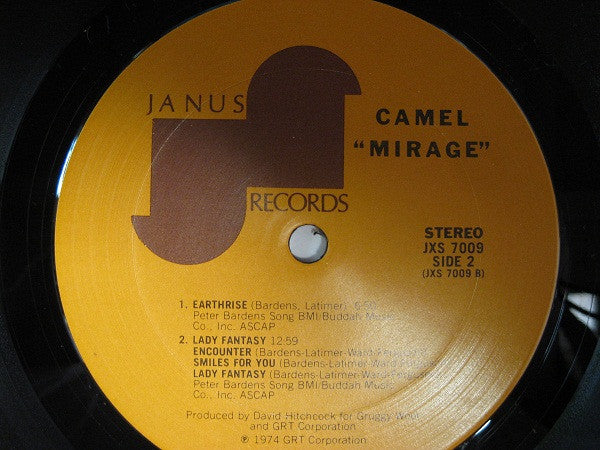 Camel : Mirage (LP,Album)