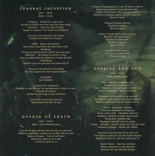 Suffocation : Despise The Sun (EP,Reissue)