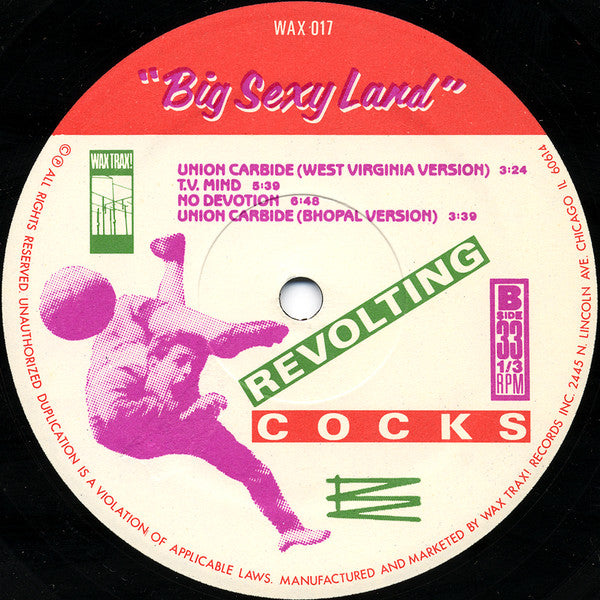 Revolting Cocks : Big Sexy Land (LP,Album)